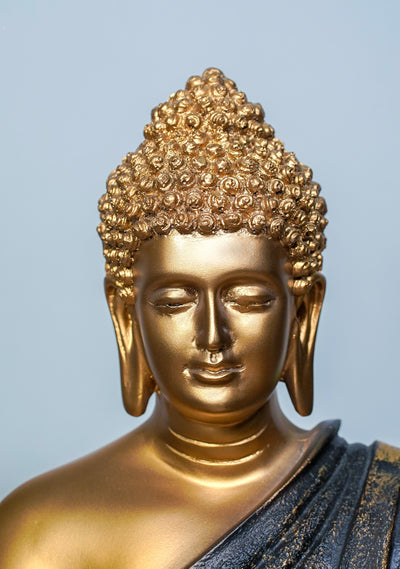 Blessing Buddha in Brown