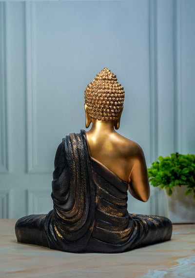 Blessing Buddha in Brown