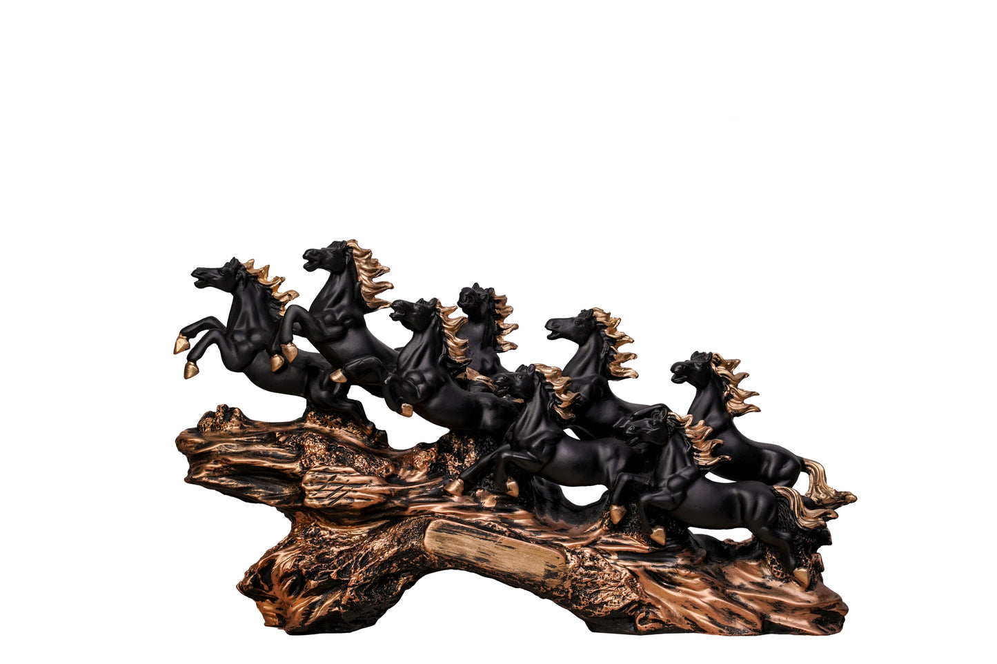 Running Horses On A Rack