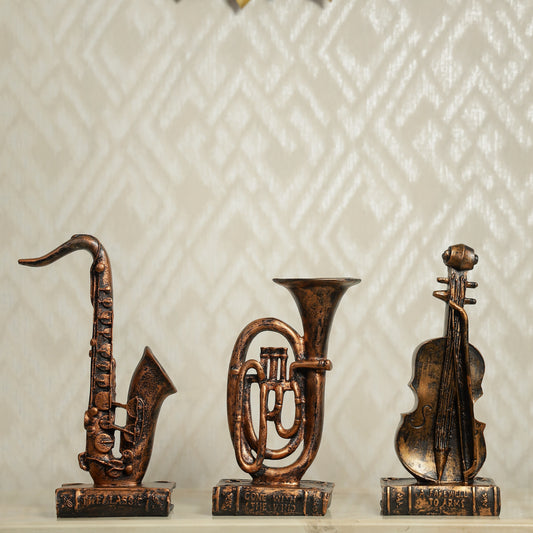 Vintage Musical Instruments By Artilicor (Set of 3) Artilicor