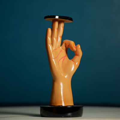 Hand Shape Candle Stand