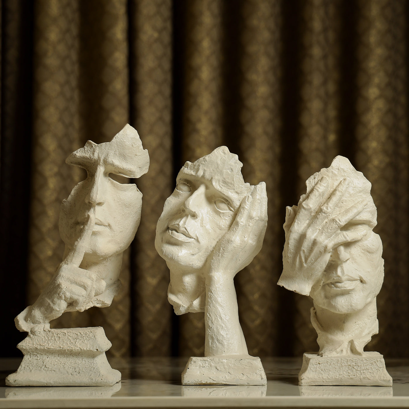 Man Thinker with Grace on Face by Artilicor (Set of 3)