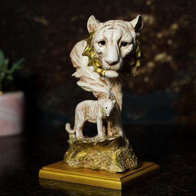 Resin Antique Tiger