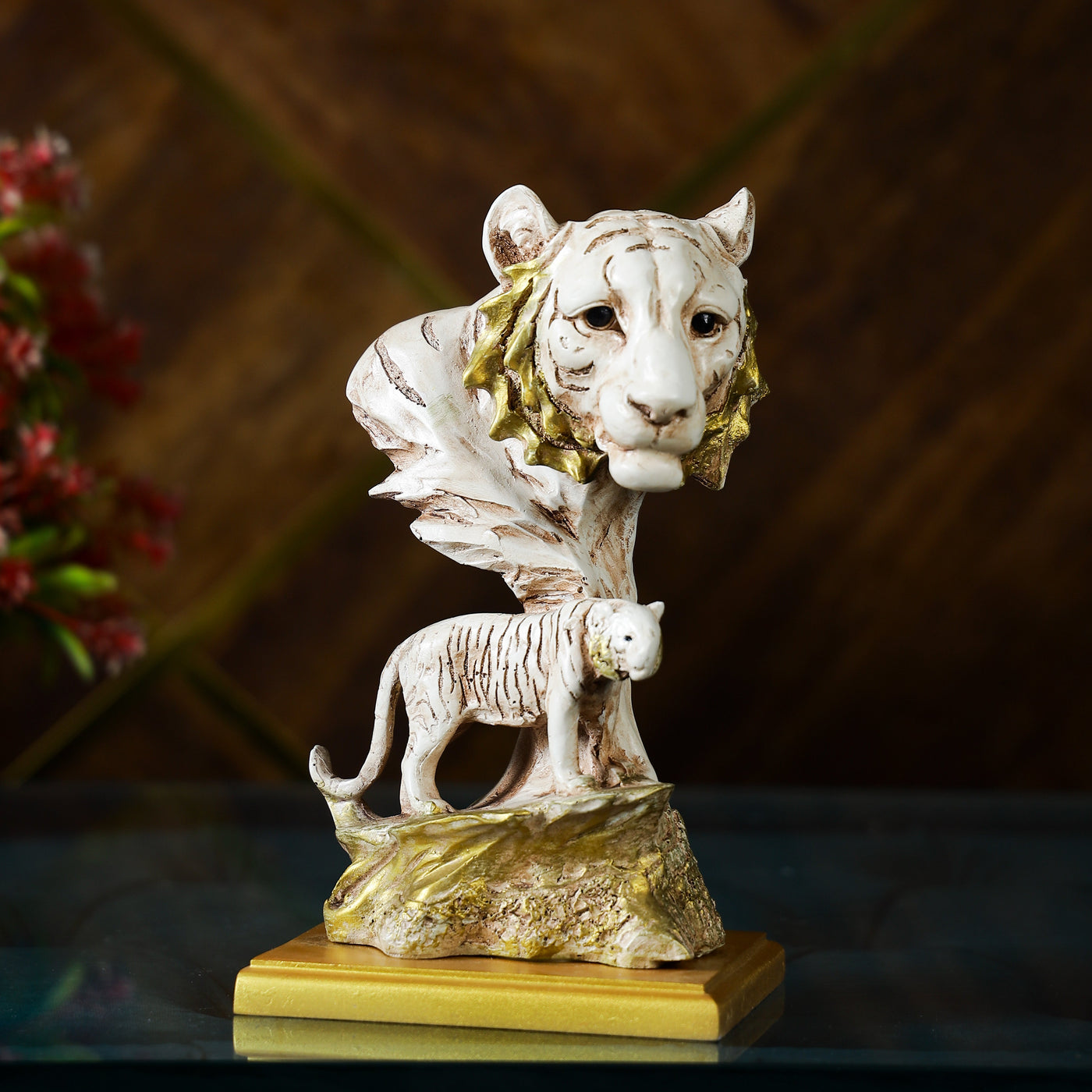 Resin Antique Tiger